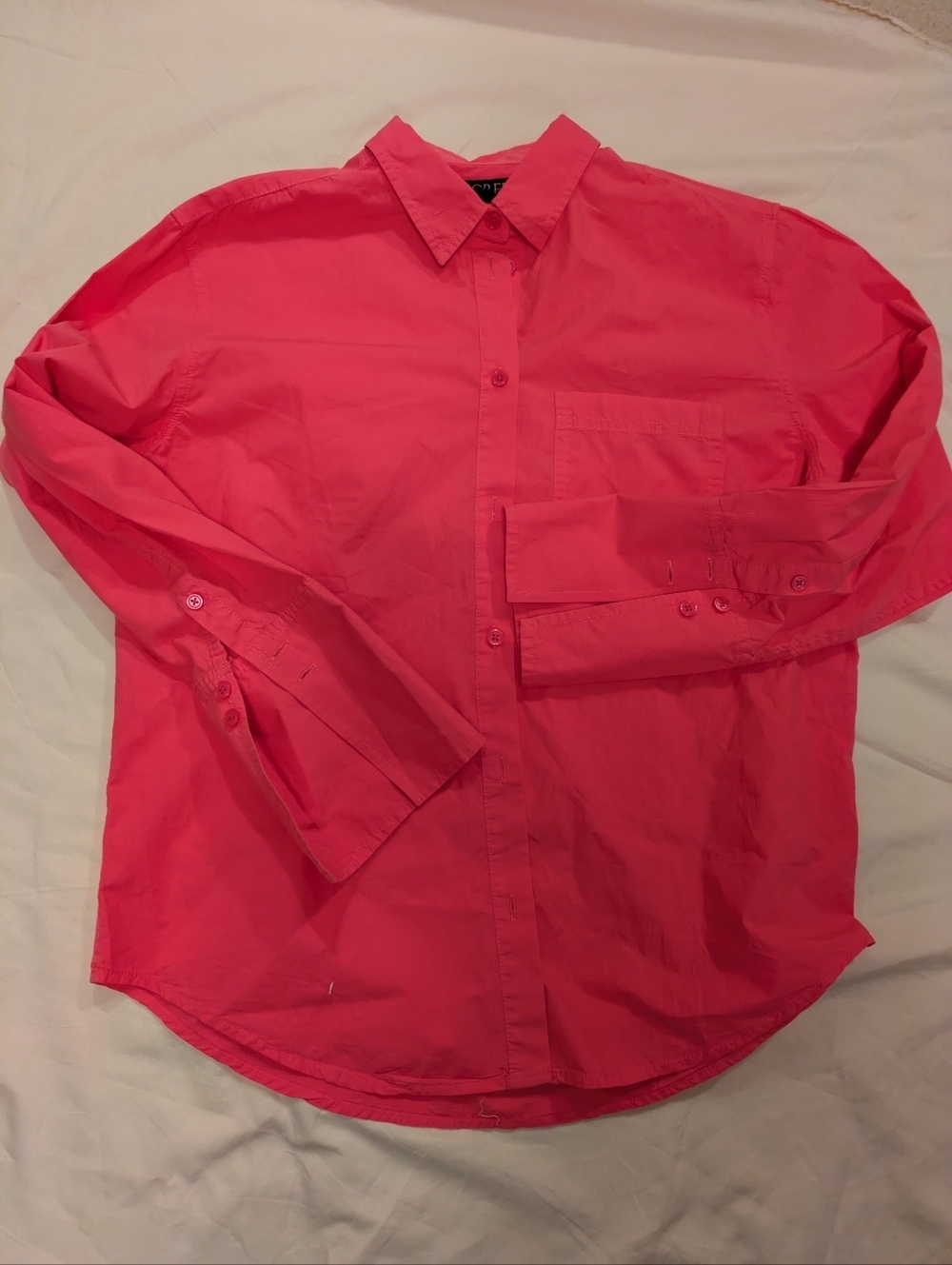 J. Crew 6 Pink Button Down Shirt